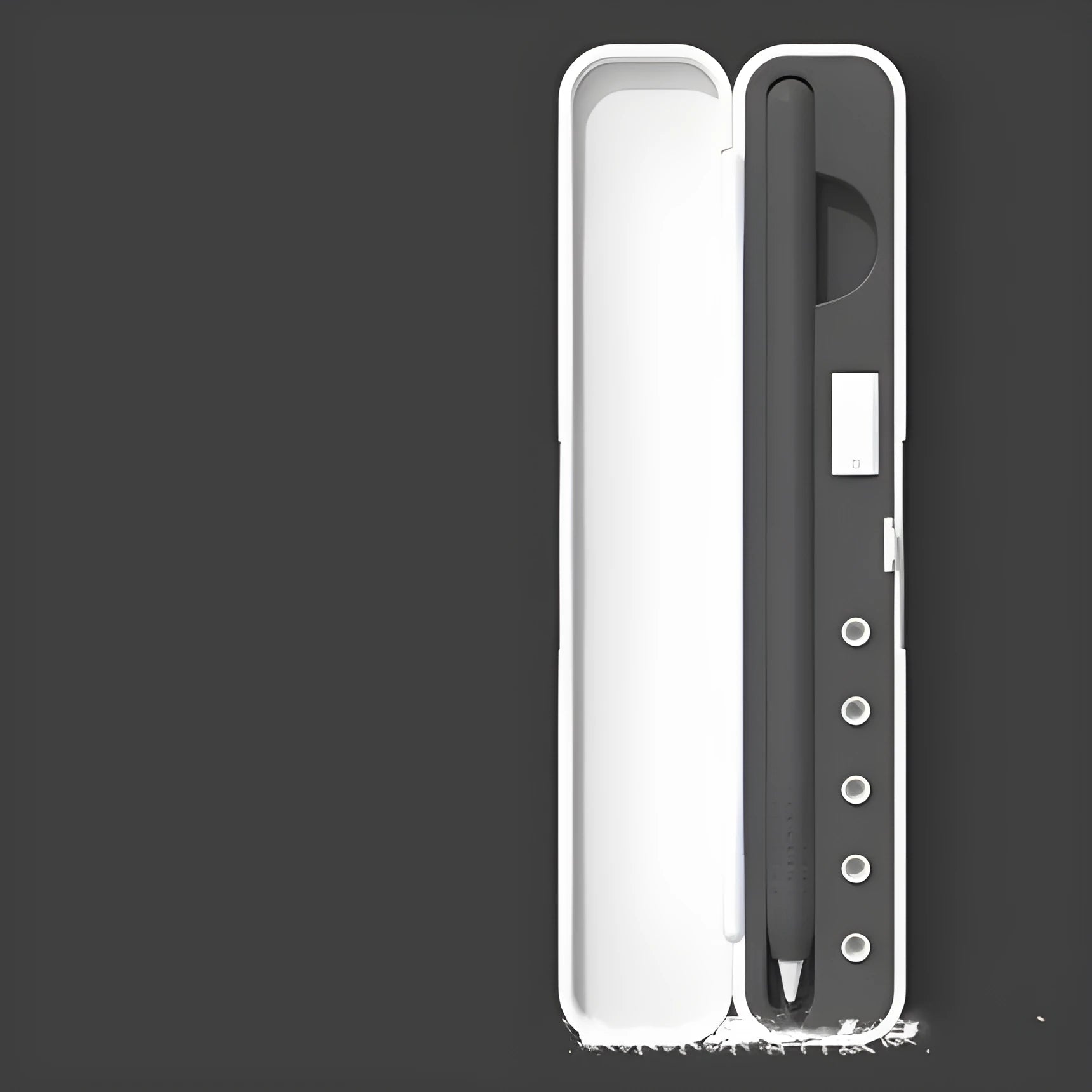 Hard protective case for Apple Pencil 1st and 2nd generation accessories in four colour options