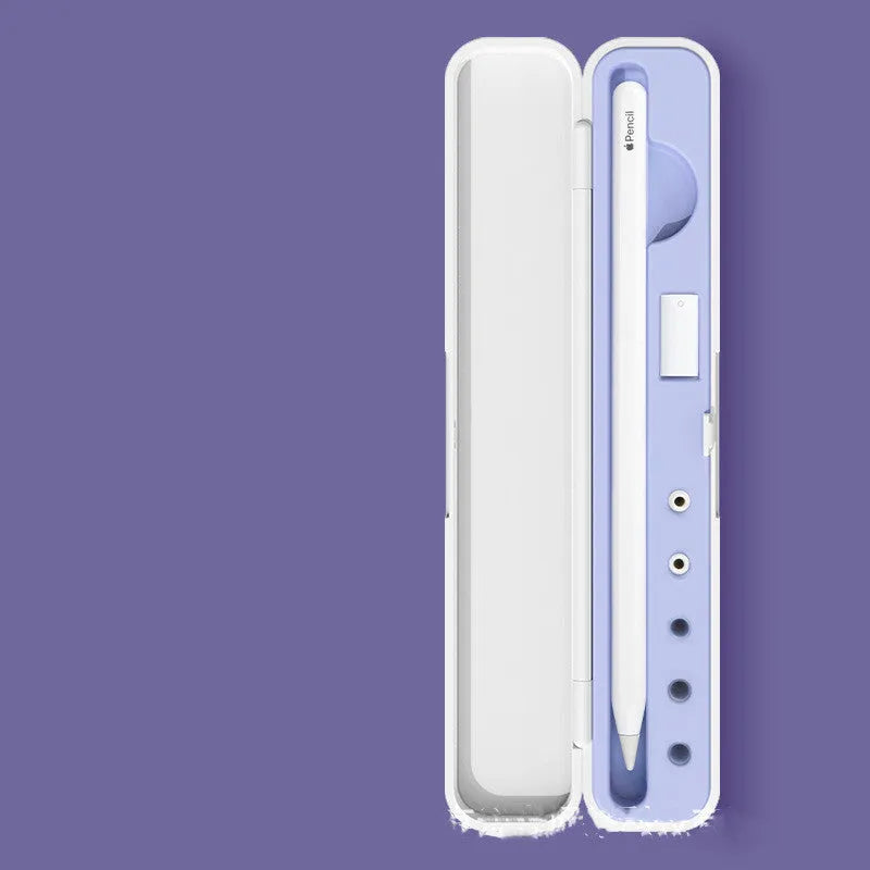 Hard protective case for Apple Pencil 1st and 2nd generation accessories in four colour options