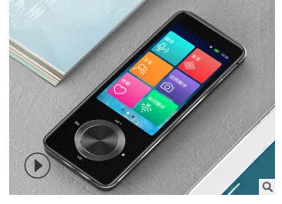 M9 portable translator device in gold or silver grey with photo translation and speech recognition features