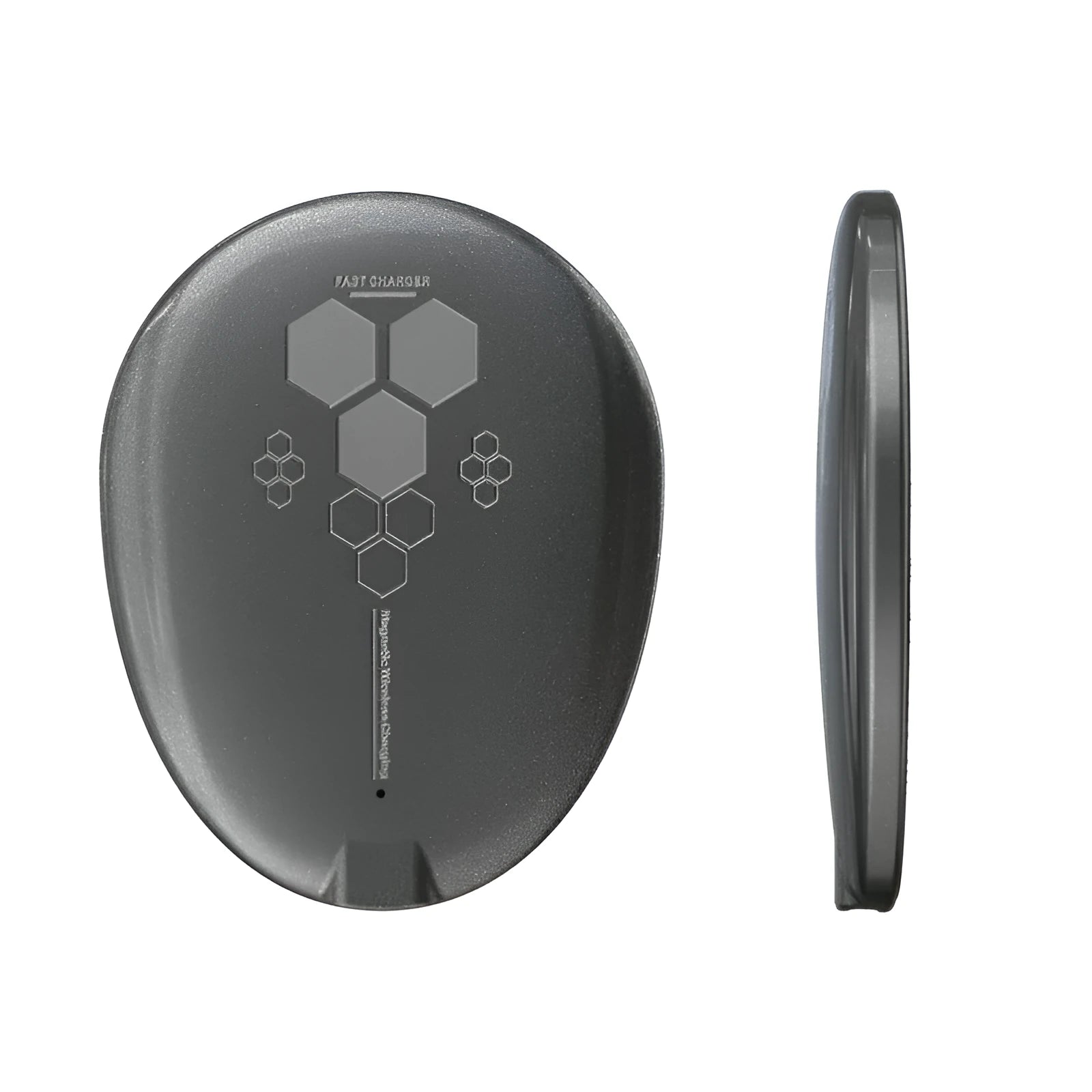 C01 black magnetic wireless charger with Type-C port for cross-border electronics