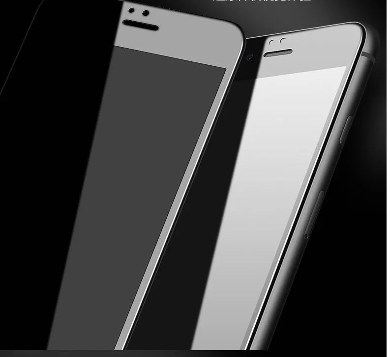 Tempered glass screen protector for Google Pixel 4 XL full screen coverage HD black front film
