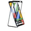 Tempered glass screen protector for Google Pixel 4 XL full screen coverage HD black front film