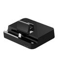 Black mobile phone to HD converter with USB-C and HDMI ports for 4K video output