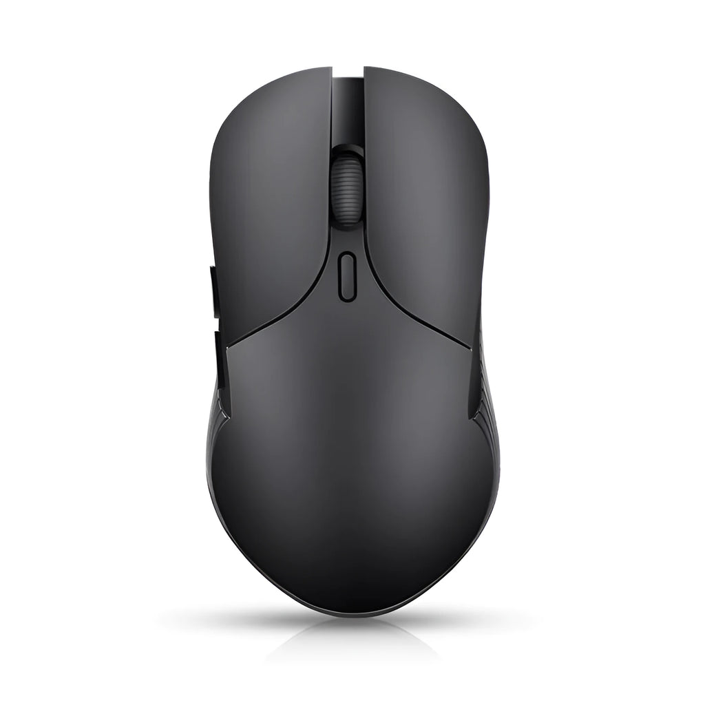 Blue smart voice mouse with 2.4G wireless receiver and voice control button for computer translation