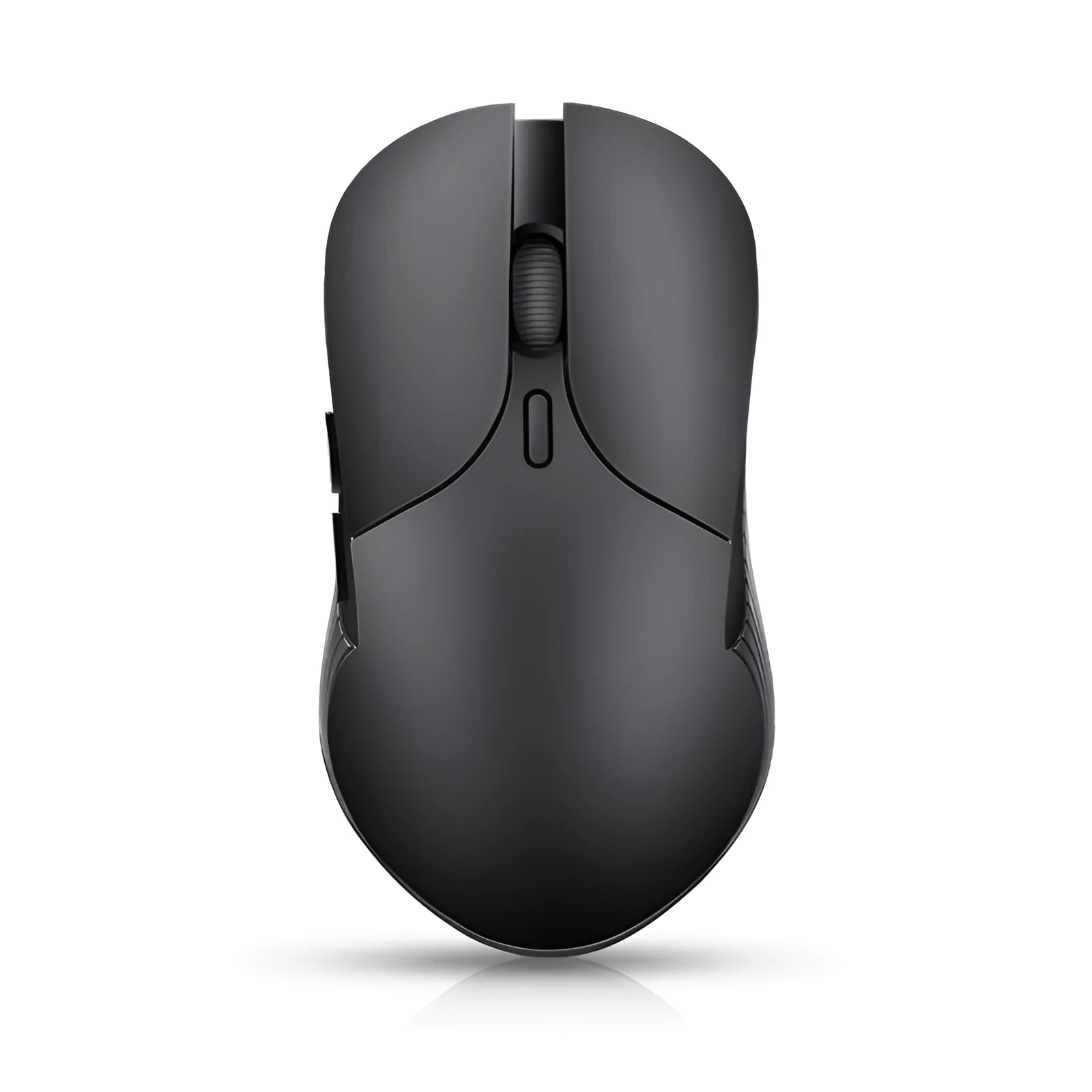 Blue smart voice mouse with 2.4G wireless receiver and voice control button for computer translation
