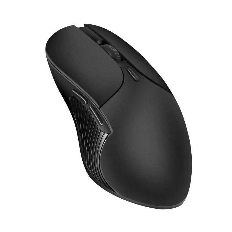 Blue smart voice mouse with 2.4G wireless receiver and voice control button for computer translation