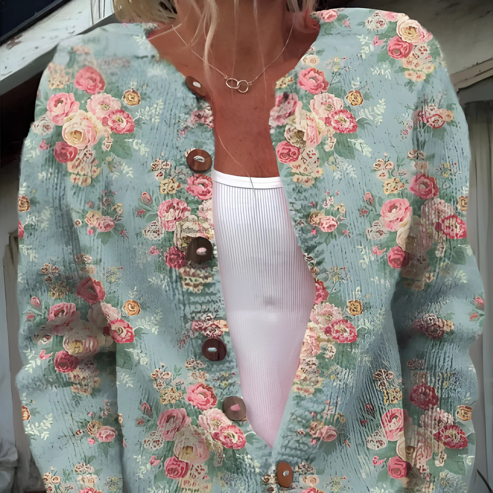 Women's long sleeve Halloween top with a 3D digital printed pattern, available in sizes from small to 5XL.