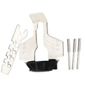 Silver metal electric chain grinding machine for band saw blade sharpening