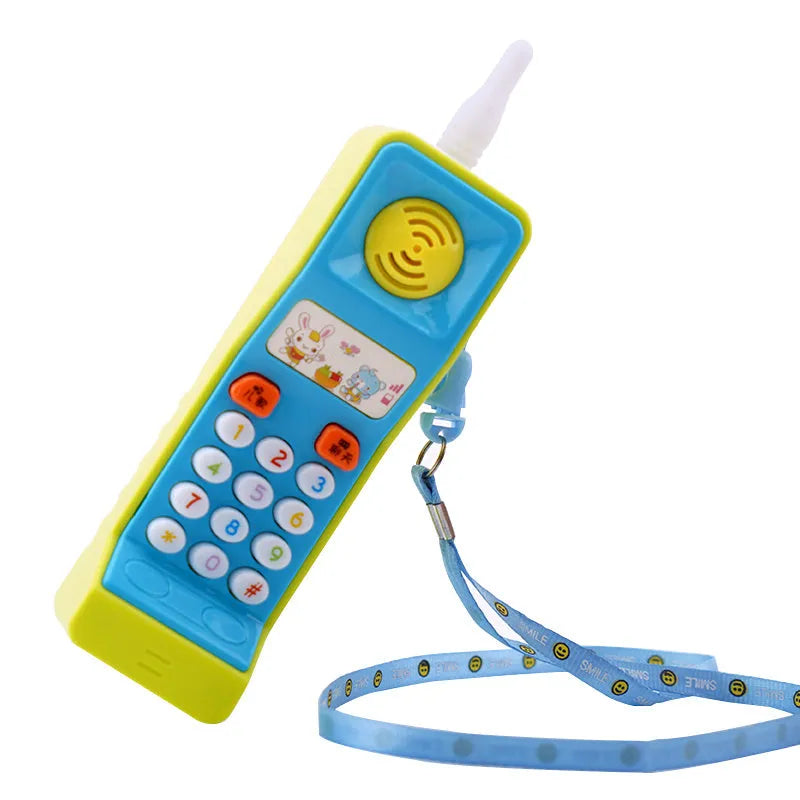 Electric children's educational toy with sound and light features, music cartoon animal design for age 3+