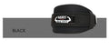 Nylon fitness weightlifting waistband in black, red or yellow colours