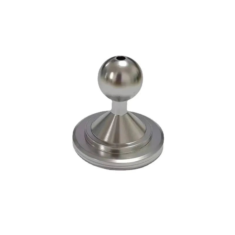 Aluminium alloy instrument panel accessories in black and silver finishes with universal mounting base