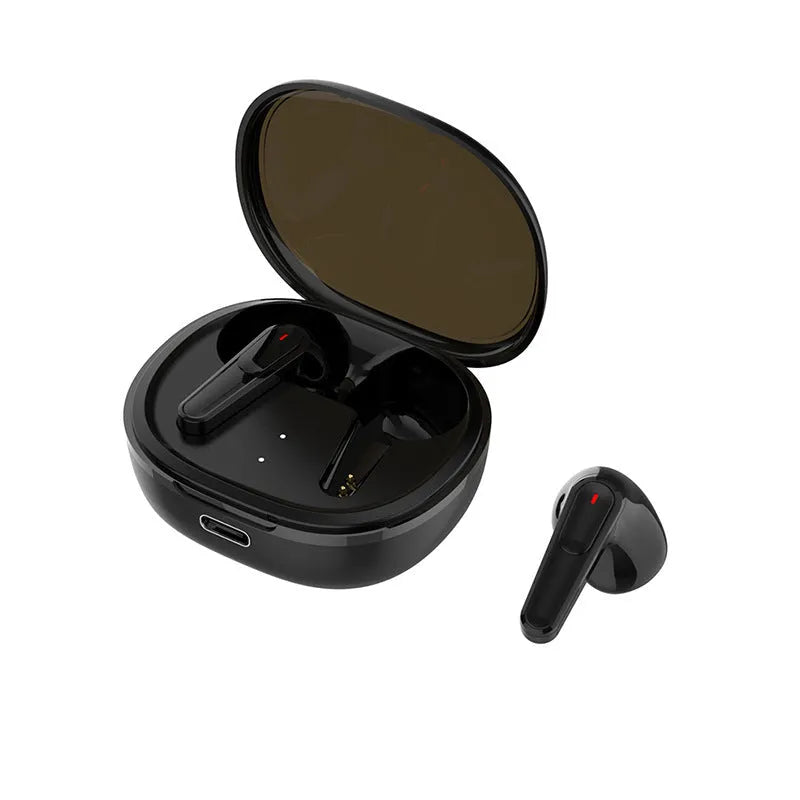 Black PRO30 Bluetooth headphones with in-ear design and noise reduction features