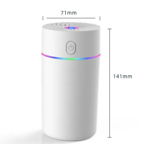 USB car mini humidifier for automobile aromatherapy air purification with timer function