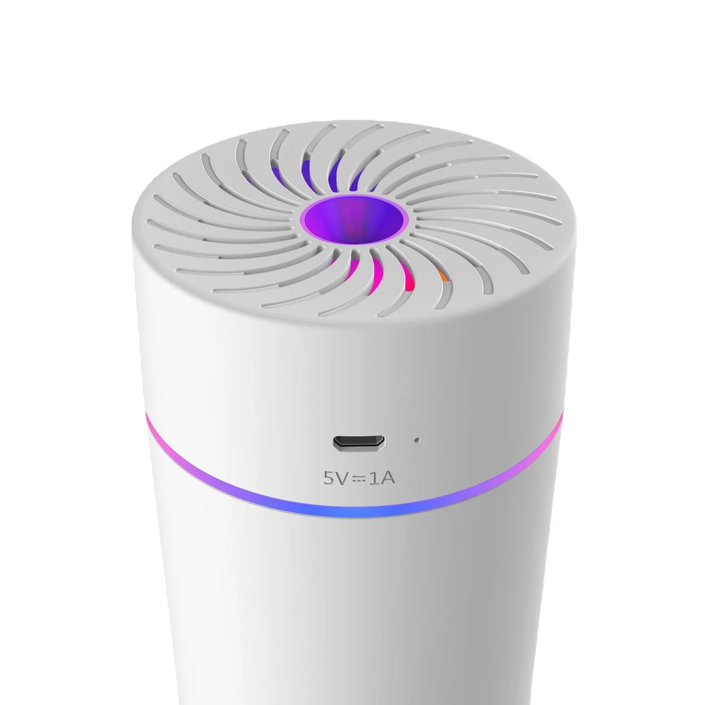 USB car mini humidifier for automobile aromatherapy air purification with timer function