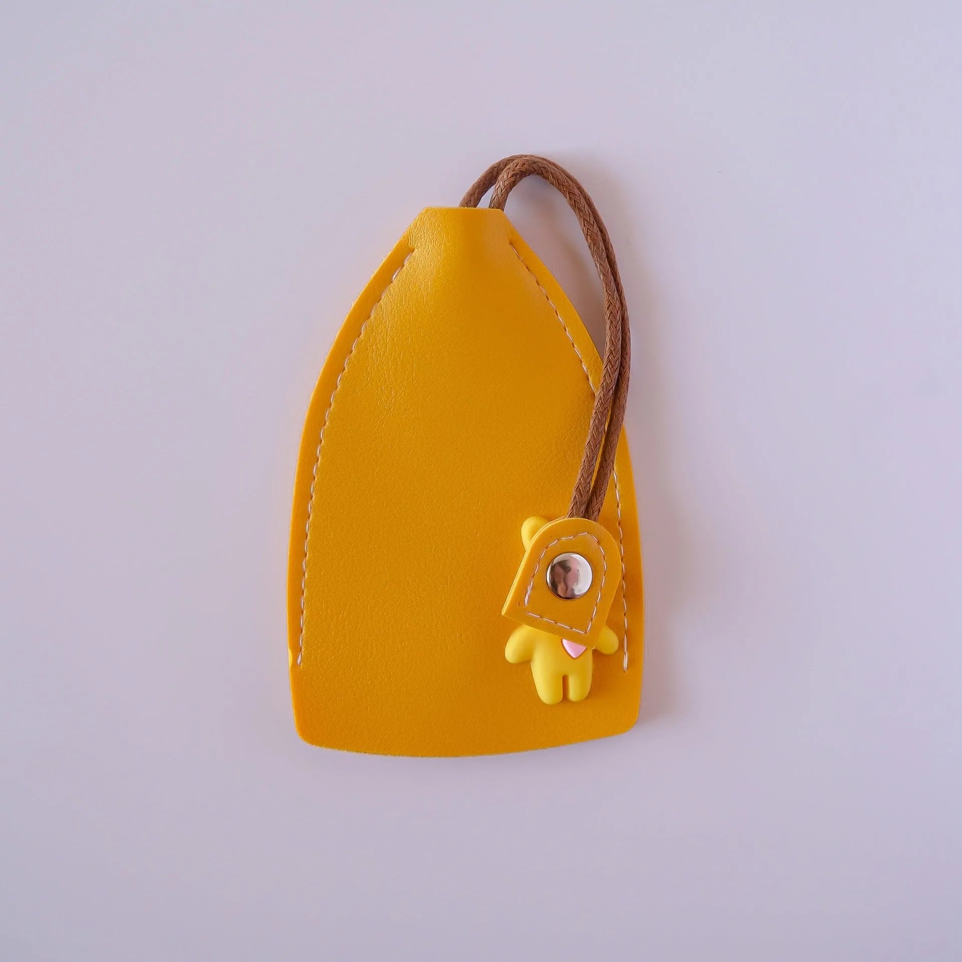 Universal large capacity car key case in PU leather, shown in various colours.