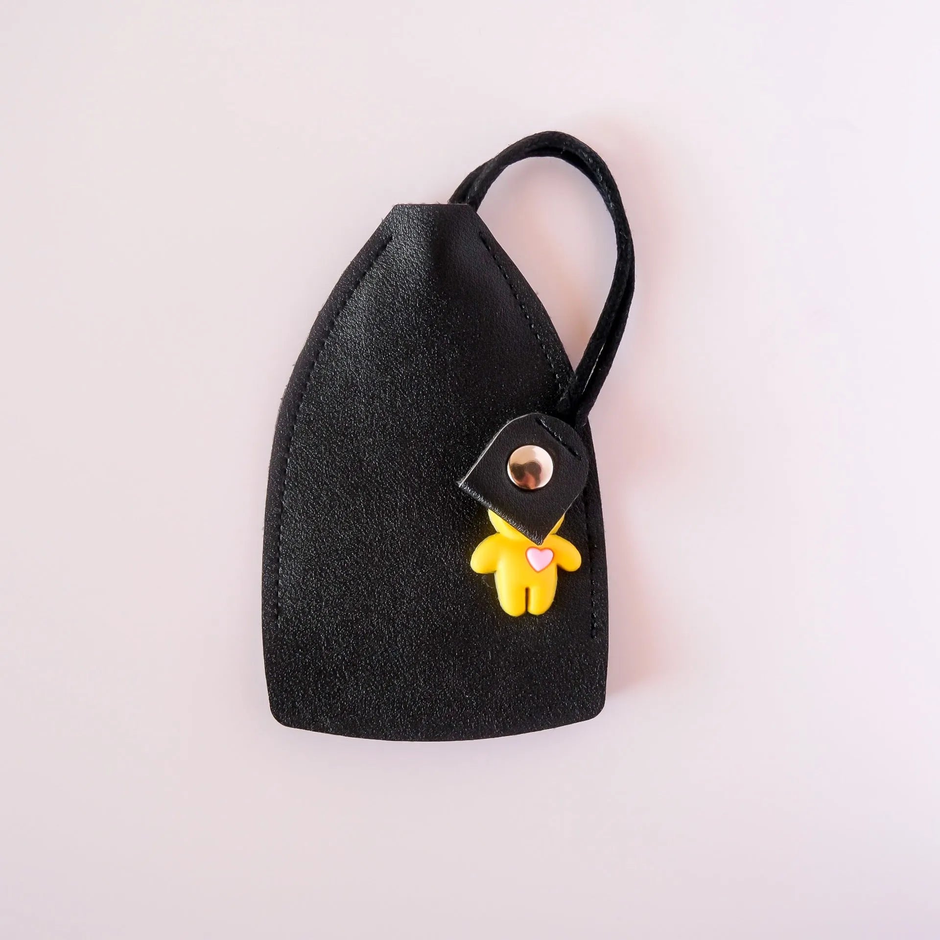 Universal large capacity car key case in PU leather, shown in various colours.
