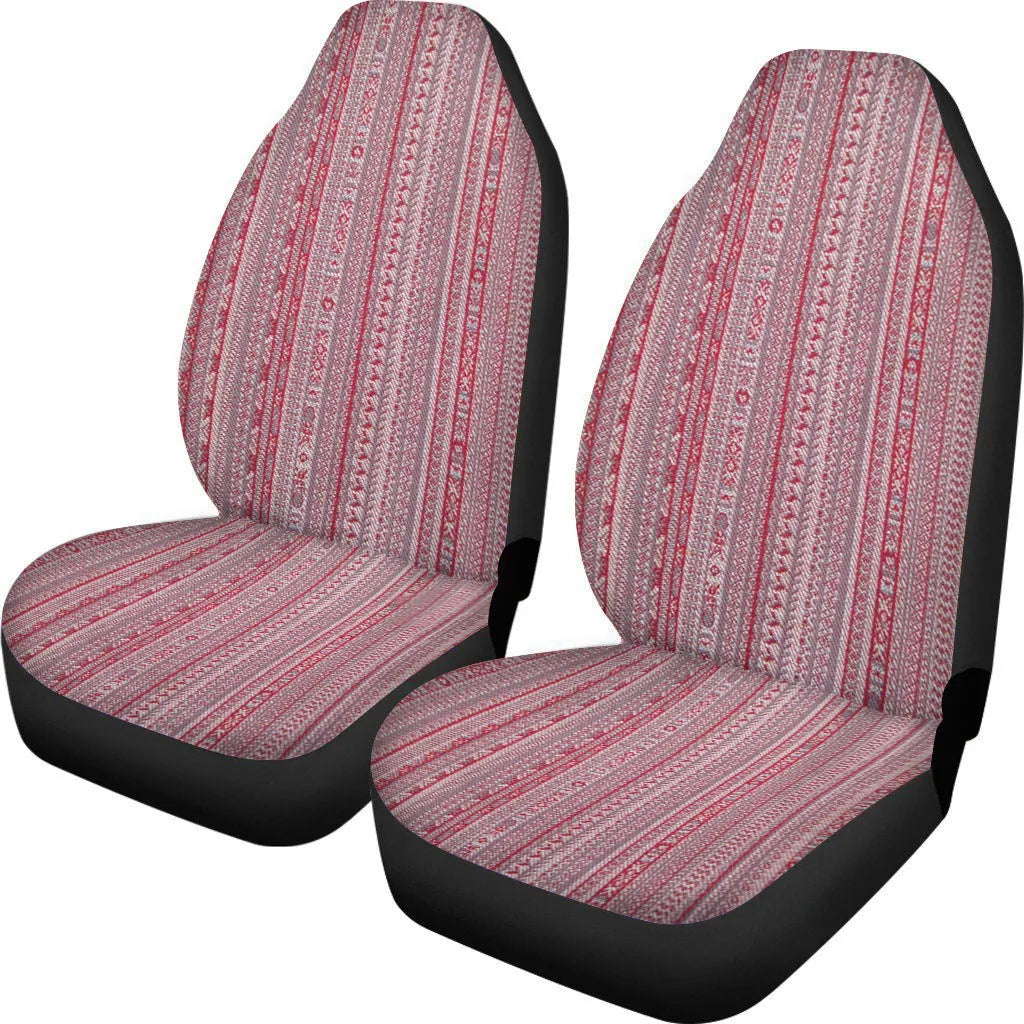 Cow spot leopard print retro style universal car seat covers on front seats