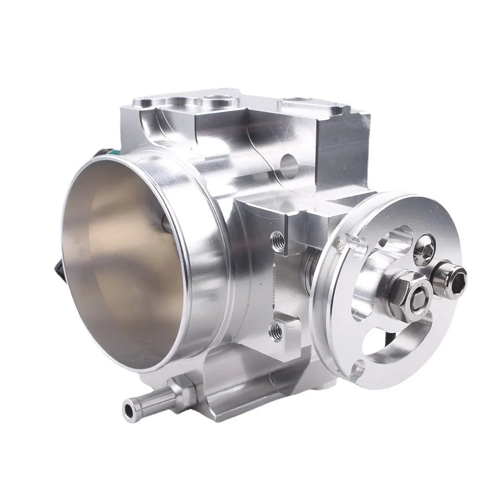 Aluminium throttle body for Honda K20A engine with integrated sensor