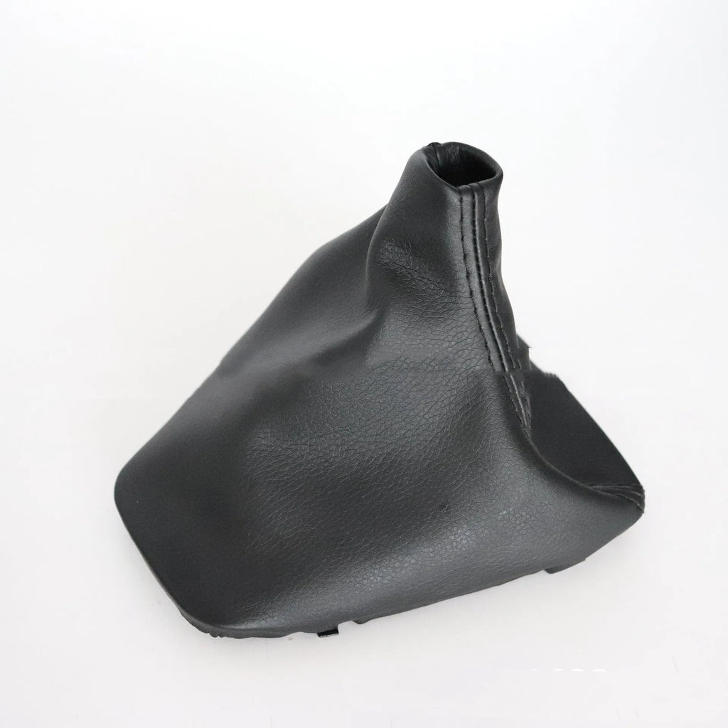 Black PU leather gear dust cover for BMW 3 Series car interior