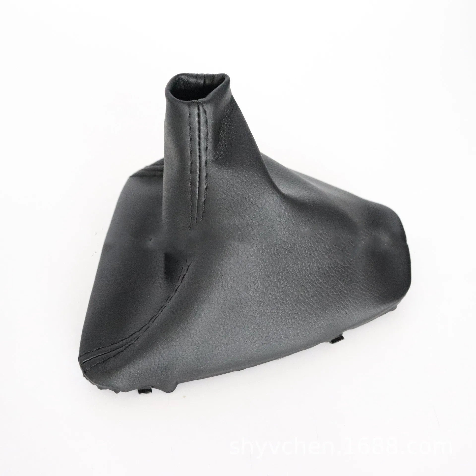 Black PU leather gear dust cover for BMW 3 Series car interior