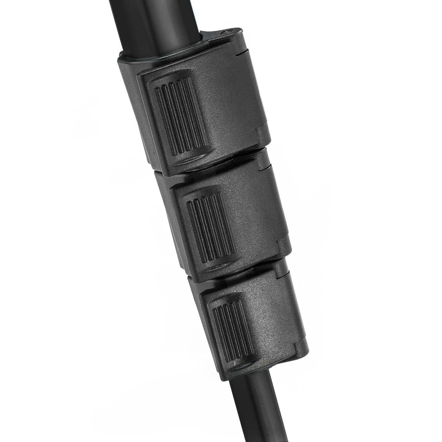 Zomei Z666 4-section aluminium tripod extended to 1400mm with 3D pan tilt head in black colour