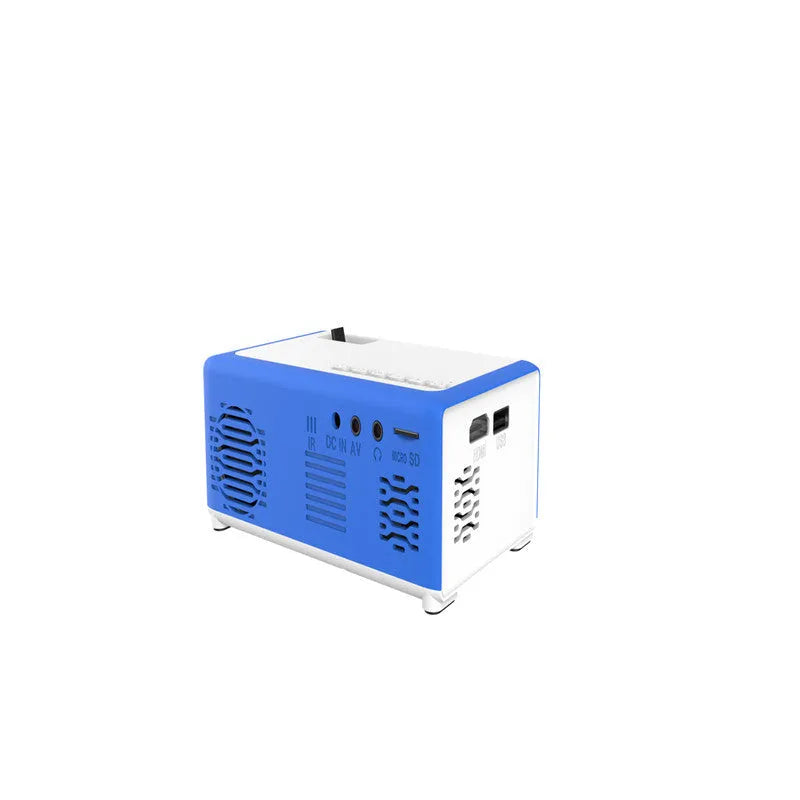 YG300 mini projector 1080P portable LED home theatre for mobile phone black