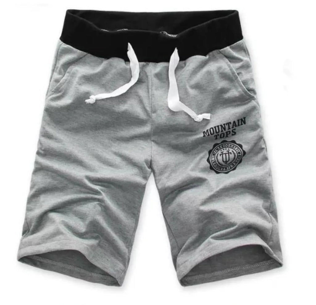 Men and women's summer shorts with tie closure in medium straight length, available in multiple colours and sizes