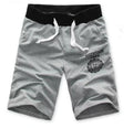 Men and women's summer shorts with tie closure in medium straight length, available in multiple colours and sizes