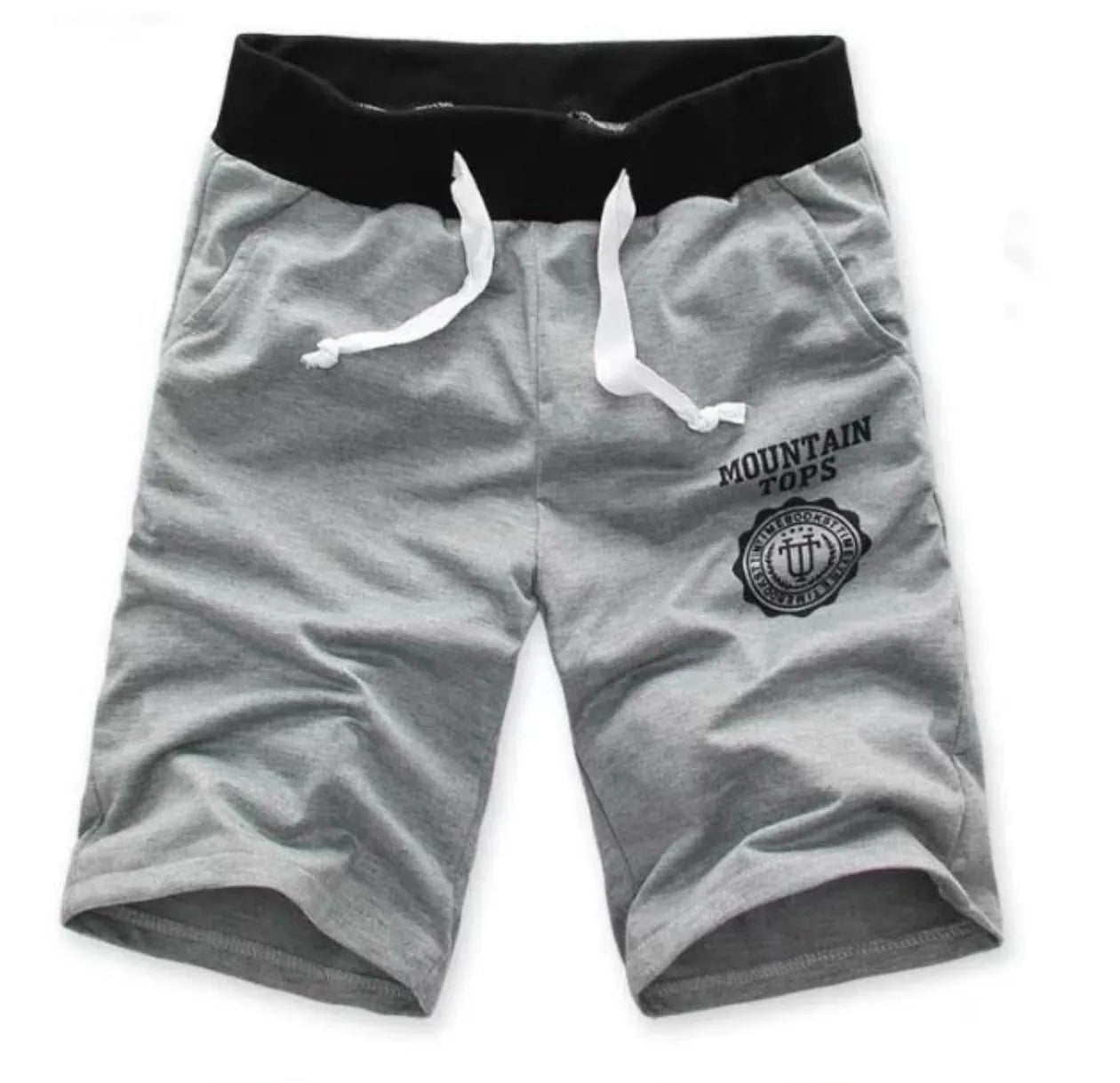 Men and women's summer shorts with tie closure in medium straight length, available in multiple colours and sizes