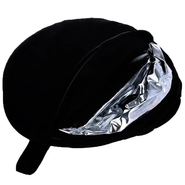 Collapsible 5-in-1 photography light reflector showing gold, silver, white, black and translucent surfaces