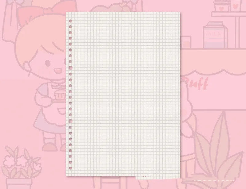 B5 detachable coil notebook with multiple inner pages, Snowman cover design