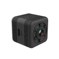 SQ29 black waterproof sports action camera with MicroUSB port.