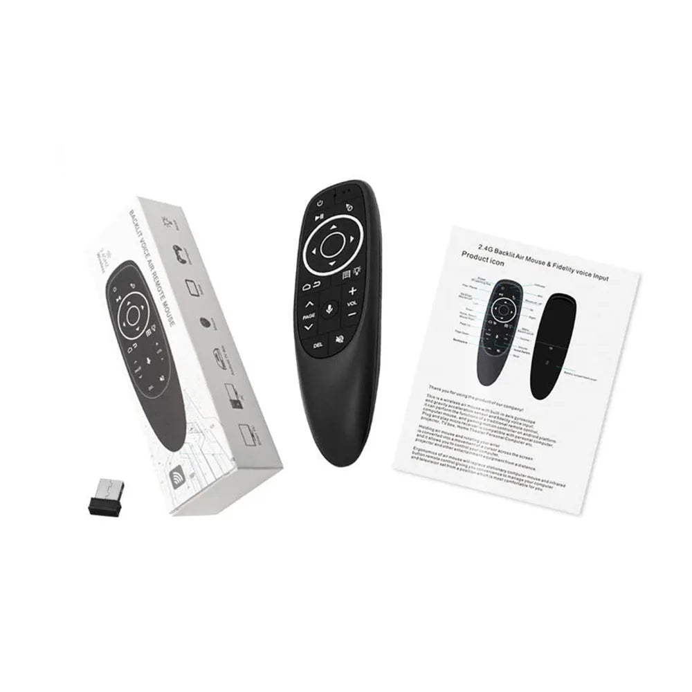 G10 G10S Pro voice remote control with gyroscope air mouse for Android and PC
