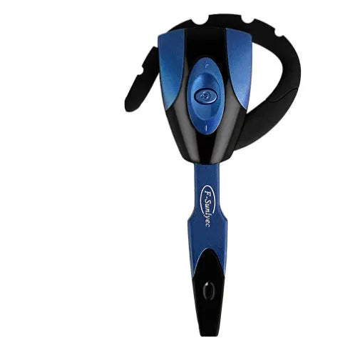 Single ear Bluetooth business headset in hanging ear design with multiple colour options