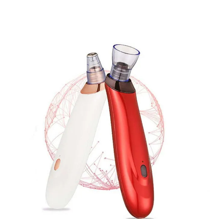 Electric blackhead removal tool in choice of colours with nozzle attachments