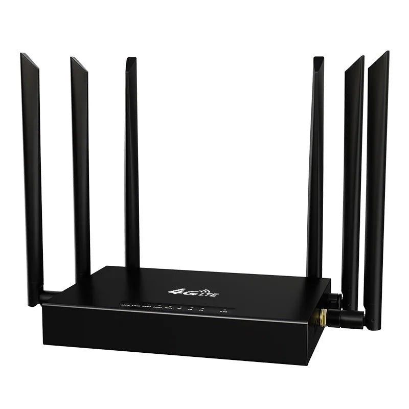 Industrial iron box removable 4G/3G router with multiple power configuration options