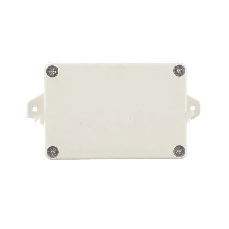 F4B-1 black ABS plastic waterproof instrument enclosure for electronics.