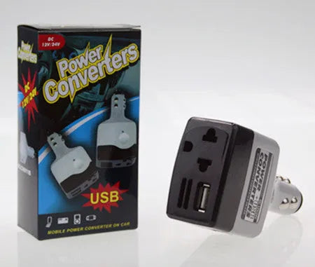 011C car wireless mobile phone charger with cigarette lighter adapter and USB port