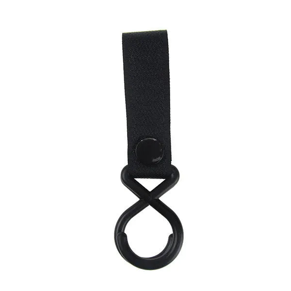 Nylon luggage Velcro hook in multiple colour options on an OPP packaging background.