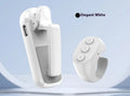 Wireless page turner remote with clicker in black, white, or pink ABS plastic housing