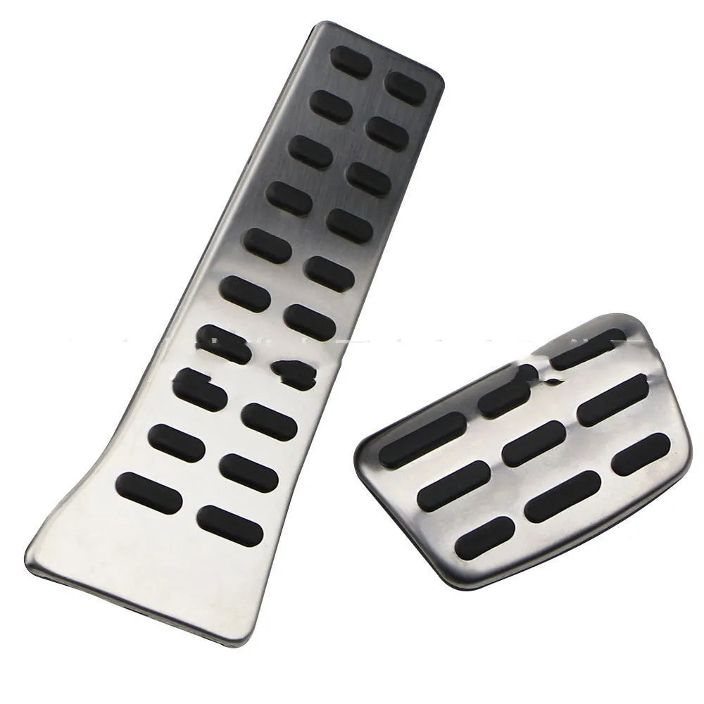 Stainless steel accelerator pedal cover set for Hyundai and Kia cars