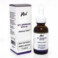 30ml bottle of six-peptide firming and brightening moisturising liquid serum