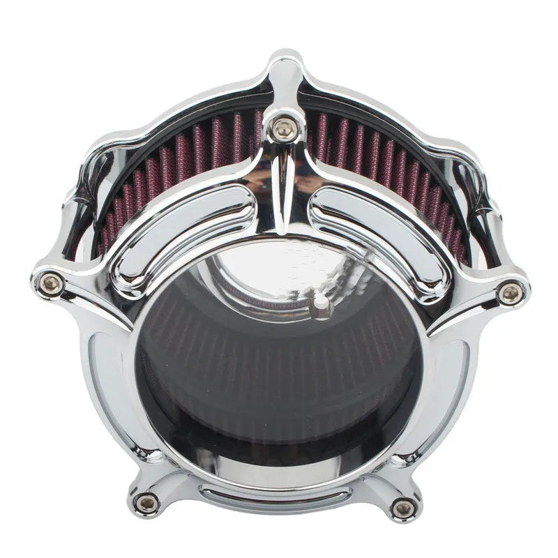 Aluminium air filter suction retrofitting accessories for 300mm filters in multiple colour options