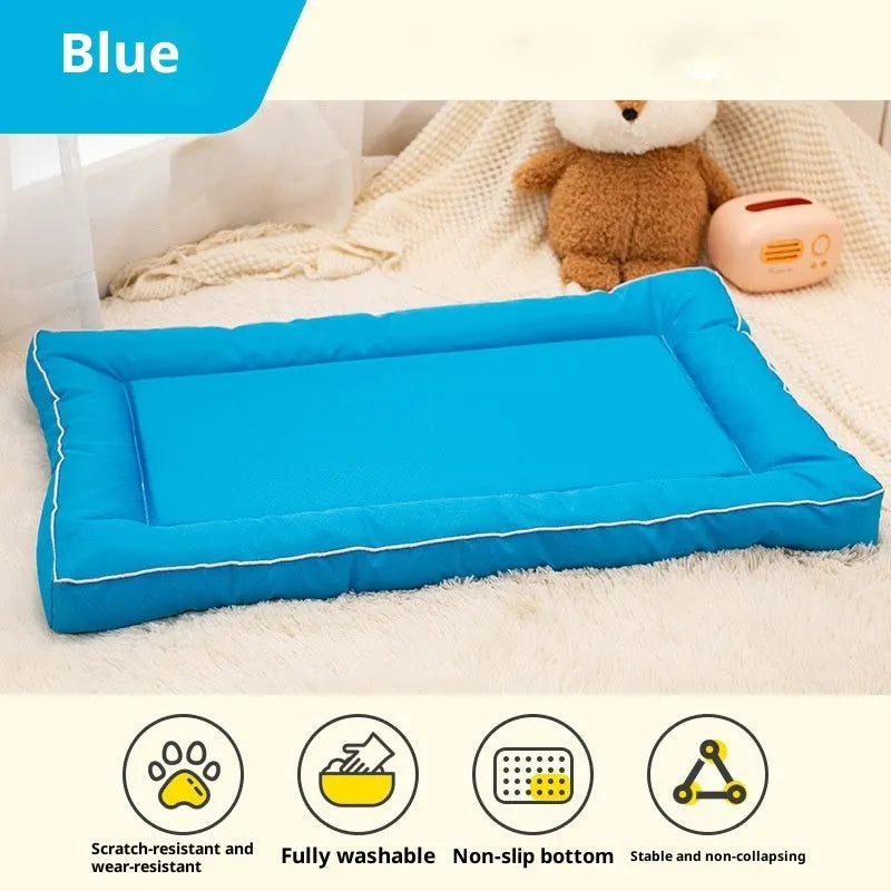 Breathable Oxford cloth kennel pad for dogs with size options S to XXL