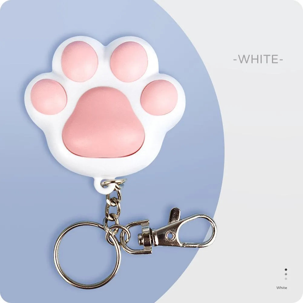 Pink and black infrared cat teaser toy with USB charging port measuring 5 by 2.5 centimetres
