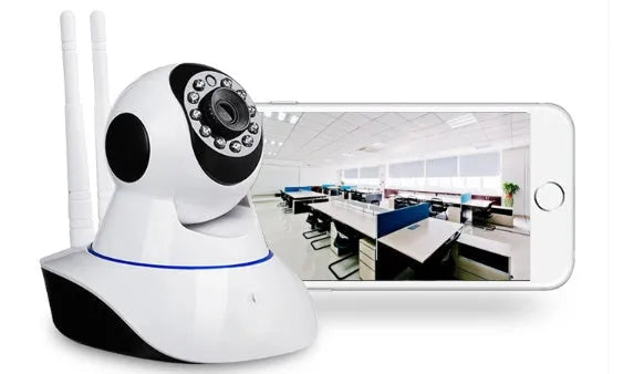 Wireless network monitor indoor dome camera 1080P HD 3.6mm lens plastic case for home security