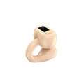 Non in-ear external sound clip-on Bluetooth headset in black with single ear clip design