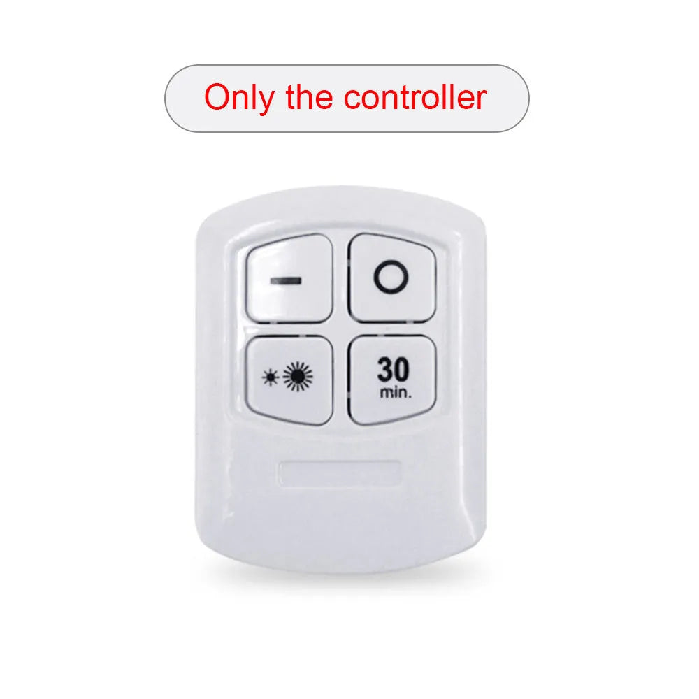 Dimmable LED light box set with remote control, three night lights, 5W cold warm white