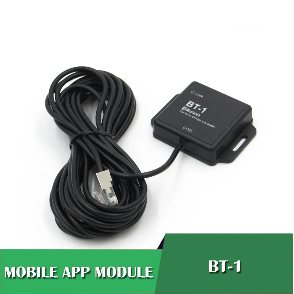 BT-1 Bluetooth solar panel controller with 12V/24V battery compatibility