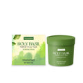 Holy Basil Bubble Deep Mask 90g jar with bentonite clay and basil leaf extract for pore-cleansing facial mask